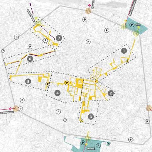 2011 - 2012, centro storico, pedonalità e qualità urbana