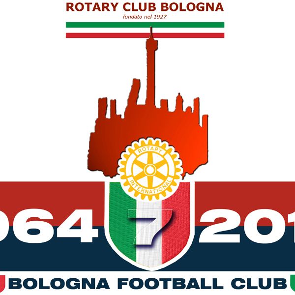 2014, logo '50° anniversario del 7° scudetto del bologna fc'